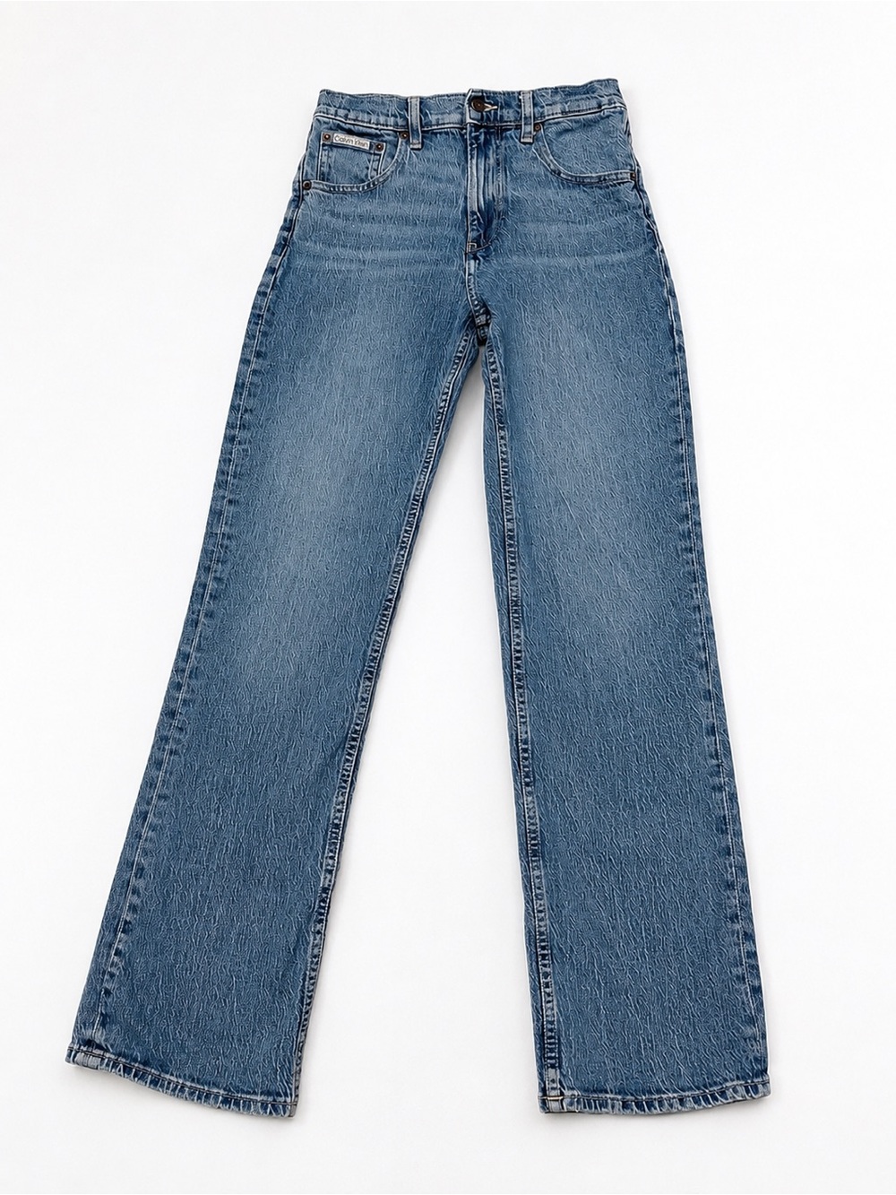 Calvin Klein Jeans Women's Blue Boot Cut Jeans
